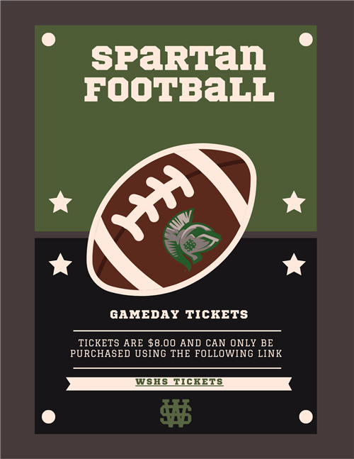 football tickets flyer